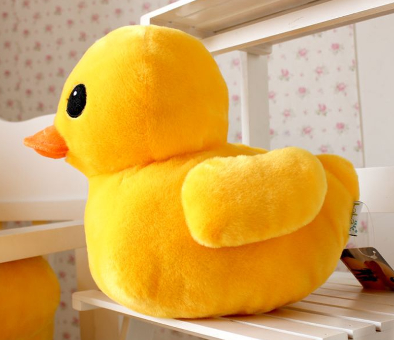 large plush duck